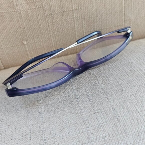 Nine West Women Eyeglasses Frame NW5154 Blue/Purple Tone Glasses For Small Face - Picture 6 of 10